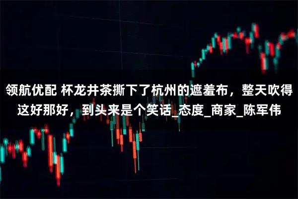领航优配 杯龙井茶撕下了杭州的遮羞布，整天吹得这好那好，到头来是个笑话_态度_商家_陈军伟